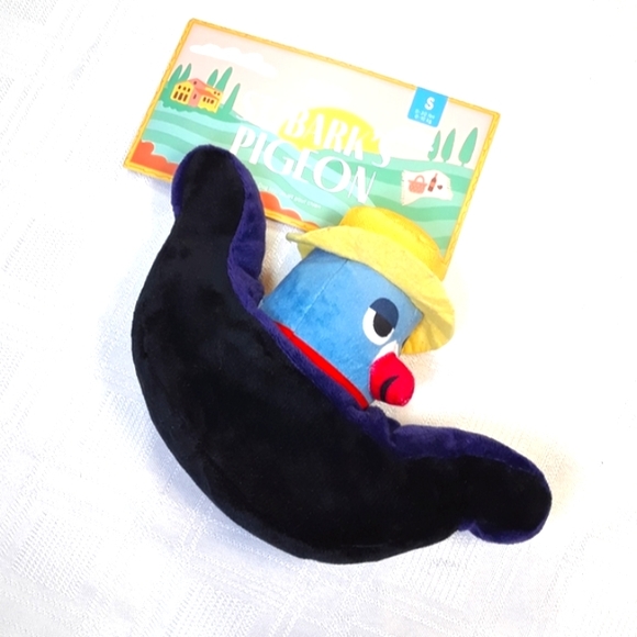 Toys Bark Box Dog Toy St. Barks Pigeon Two Pieces Plush Crinkle Squeaker 2 TOYS - Picture 7 of 10